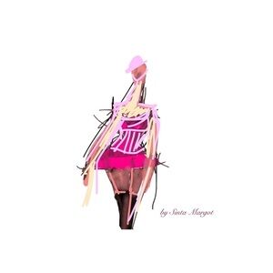 Digital fashion abstract art by me sone on my phone as a digital print NWT